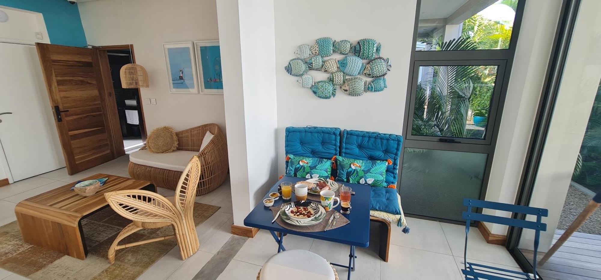 Blue Ocean Suites & Apartments Trou d'Eau Douce Zewnętrze zdjęcie